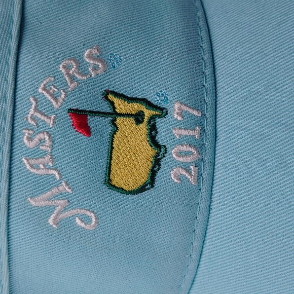 2017 Ladies Masters visor, aqua/teal - Picture 3 of 7